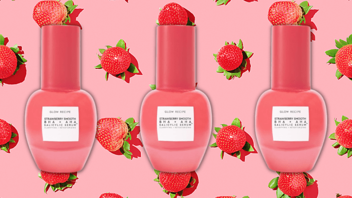glow recipe’s strawberry smooth bha + aha salicylic serum: an honest review